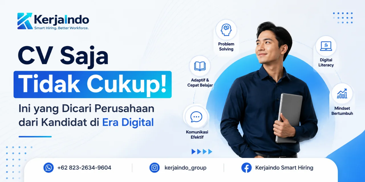 Ilustrasi CV Saja Tidak Cukup! Ini yang Dicari Perusahaan dari Kandidat di Era Digital