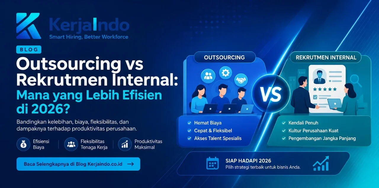 Outsourcing vs Rekrutmen Internal: Mana yang Lebih Efisien di 2026?
