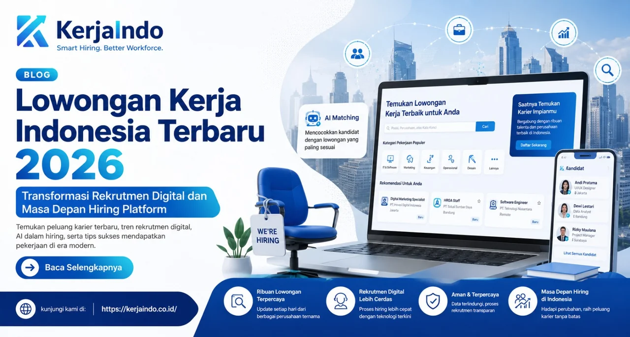 Lowongan Kerja Indonesia Terbaru 2026: Transformasi Rekrutmen Digital dan Masa Depan Hiring Platform