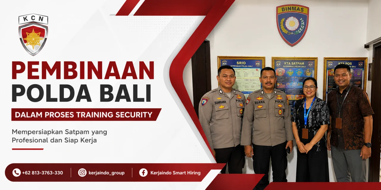 Ilustrasi Pembinaan Polda Bali dalam Proses Training Security: Mempersiapkan Satpam yang Profesional dan Siap Kerja