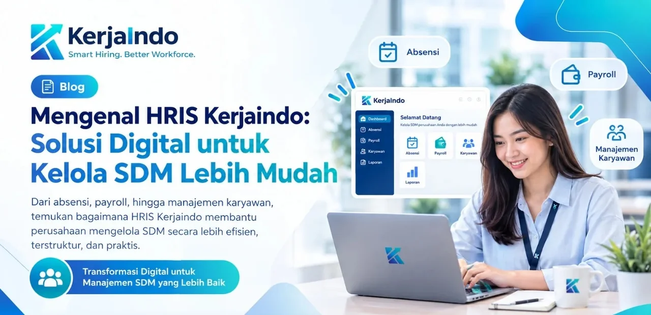 Mengenal HRIS Kerjaindo: Solusi Digital untuk Mengelola SDM Lebih Mudah