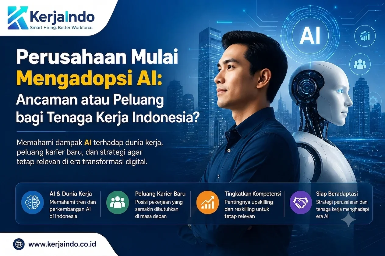 Perusahaan Mulai Mengadopsi AI: Ancaman atau Peluang bagi Tenaga Kerja Indonesia?