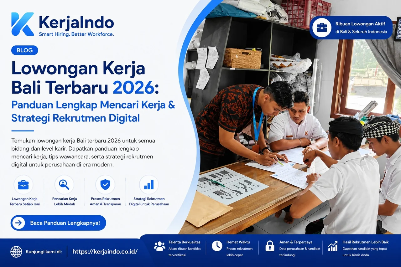 Lowongan Kerja Bali Terbaru 2026: Panduan Lengkap Mencari Kerja & Strategi Rekrutmen Digital